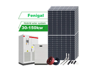 Sistema di energia solare ibrida ad alta efficienza da 30 kW a 150 kW con batteria Lifepo4 o al litio