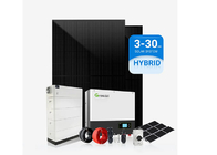 Sistema di alimentazione a pannelli solari ibridi fuori rete 8kW 10kW 15kW 20kW Energia residenziale