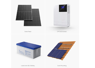 Sistema di accumulo di energia solare da 48V 3Kw 5Kw 8Kw 10Kw pannello sistema di alimentazione ibrida domestica fuori rete