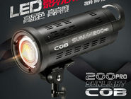 La pro LED luce della foto di SL200W, portatile ha condotto le luci per la temperatura del colore 5500K di fotografia