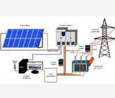 sistema fotovoltaico solare commerciale 8000w 48V