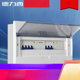 scatola di distribuzione di plastica di illuminazione del policarbonato di 63A 100A 9 12 16 20 24 32 36 45 modi Delixi