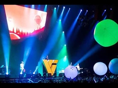 1m 80cm 50cm Sfere Luminose LED RGB: Perfette per Eventi con Grandi Folle, Concerti e Festival Musicali