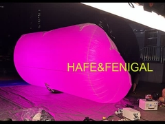 Pallone luminoso per film, LED tubolare gonfiabile da 1,8 kW per uso commerciale, chiese e teatri