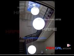 Sfera Luminosa Gonfiabile Colorata RGBW Serie Muse