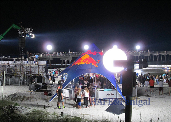LED in PVC personalizzabile 800W Palloni di luce Pubblicità per eventi di marketing