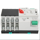 Interruttore di trasferimento automatico a doppia potenza con alta sensibilità di risposta Interruttore di cambio 220V (100/4P)