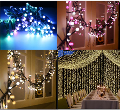 Vendita a caldo luci di Natale a LED a stringa impermeabili per esterni