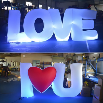 Fornitura diretta da parte del fabbricante: progettazione di display di modelli di pubblicità gonfiabili, dotati di illuminatore