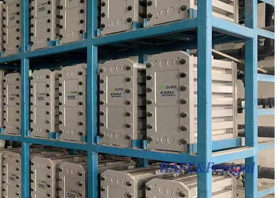 Modulo osmotico EDI industriale Osmosi inversa Equipaggiamento di trattamento dell'acqua ultra-puro Sistema macchina E-Cell-3X
