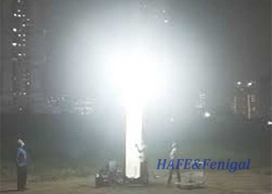 Torre di luce gonfiabile di sicurezza HMI 1000W Adatta per l'illuminazione industriale all'aperto a 360 gradi di notte