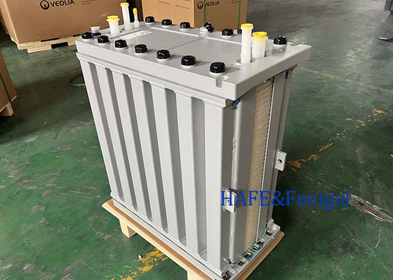 Valore nominale di 3,4 m3/h Intervallo di portata 1,7    4.5 m3/h Veolia EDI Moduli E-Cell MK-3
