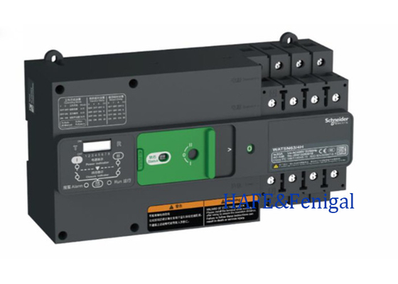 Interruttore di trasferimento automatico di classe PC 50/60Hz con rilascio di sovra corrente e corrente nominale 100-630A