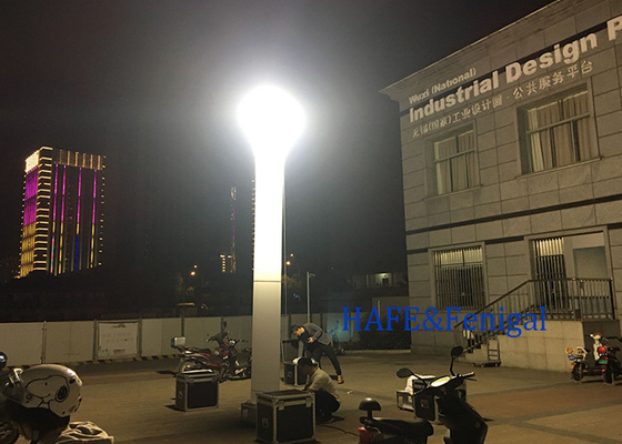 Portable Inflatable Lighthouse Tower Emergency Advertising Hmi 1000W 1-3M Supporto Personalizzazione