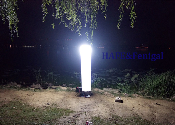 Luce di emergenza portatile torre di illuminazione gonfiabile 1000W batteria di alogenuro metallico ricaricabile