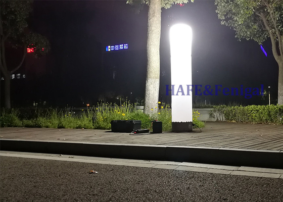 Luce di emergenza portatile torre di illuminazione gonfiabile 1000W batteria di alogenuro metallico ricaricabile