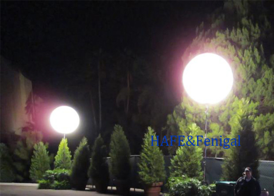 Acqua resistente all'aria aperta decorazione di attività luce palloncino LED 200W 400w taglia personalizzata logo