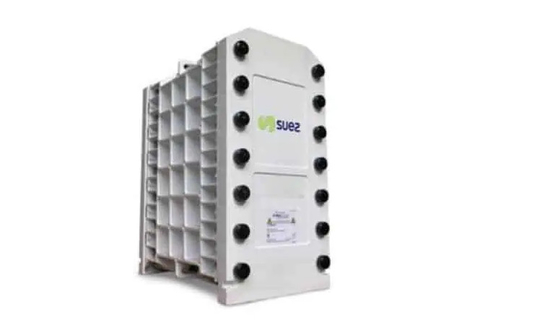 SUEZ E-Cell 3X Stack Standard Electrodeionization EDI Discarica delle acque reflue Edi Systems Temperatura massima 40°C