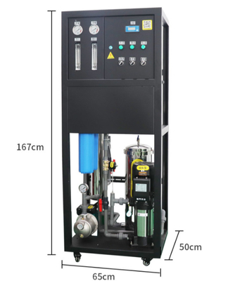 Grandi apparecchiature industriali per l'osmosi inversa per l'acqua pura 0,25 - 0,5 tonnellate Lavatorio per auto agricola Purificatore d'acqua commerciale Manu