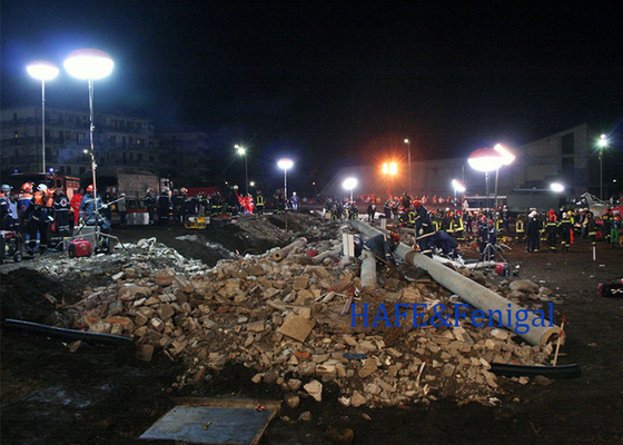 800W luci a LED per lavori di costruzione per operazioni di salvataggio notturno