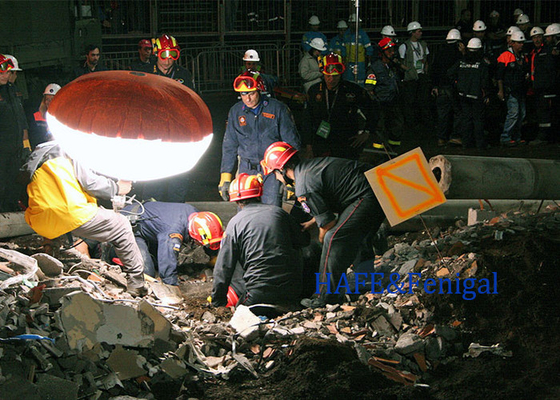 800W luci a LED per lavori di costruzione per operazioni di salvataggio notturno