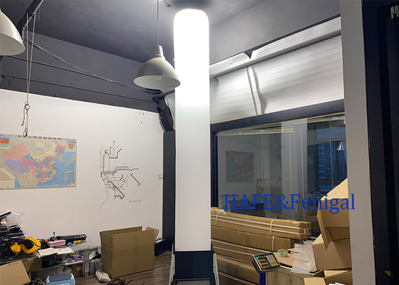 Sistema di emergenza di illuminazione a torre gonfiabile portatile all'aperto di notte HMI 1200W