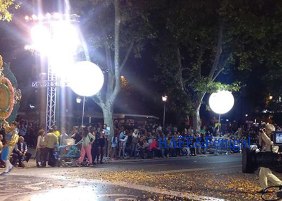 Reutilizzabile Decorazione di eventi gonfiabile Supporto di illuminazione Personalizzazione LED 400W