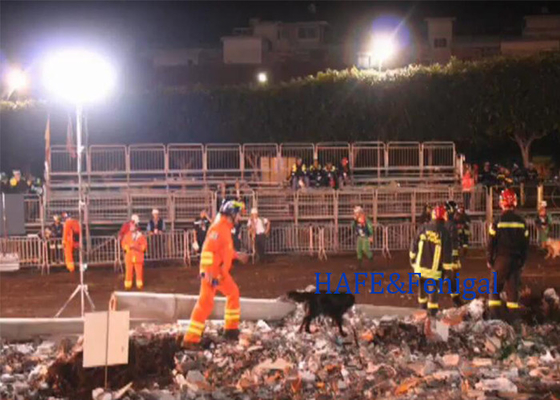 Large Area Illuminate Lighting Rescue 911 Lighting 400W LED Portable Light Support Personalizzazione