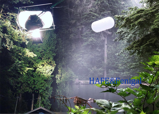 Spazio risparmio film illuminazione palloncino LED 1200W per riprese interne ed esterne