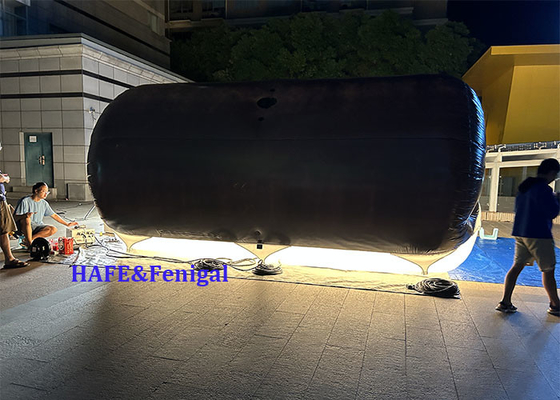 3.6kw Tube Helium RGBW LED DMX CRMX Control Film Cinema Luci a palloncino