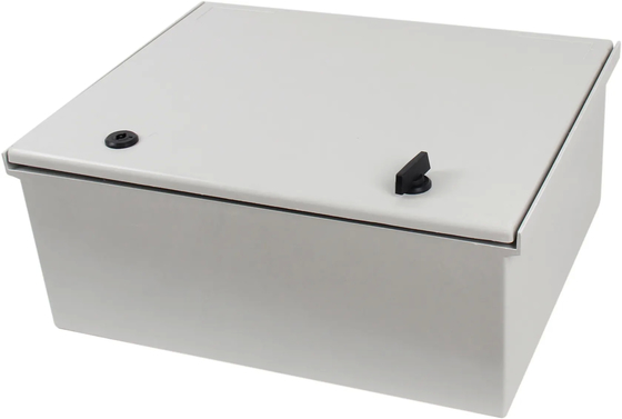 IP66 SMC Polyester Fibra di vetro Casella di contenimento Armadio elettrico Grigio chiaro