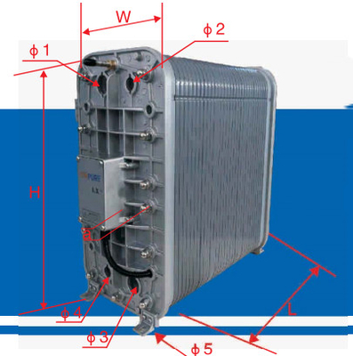 0.5-0.7m3/H EDI Stacks LX-HD-50 per la disinfezione ad alta temperatura