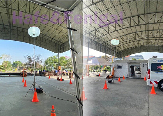 Illuminazione notturna sicura ed efficiente HAFE 1000W LED Balloon Light per lavori stradali