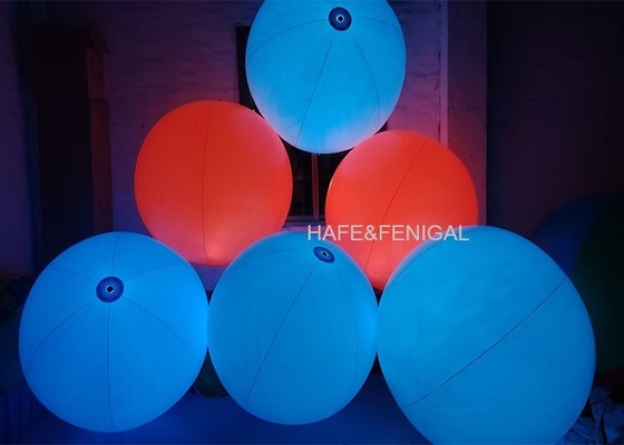 Lumi interattive di palloncino arancione e blu L'ultimo energizzatore della folla