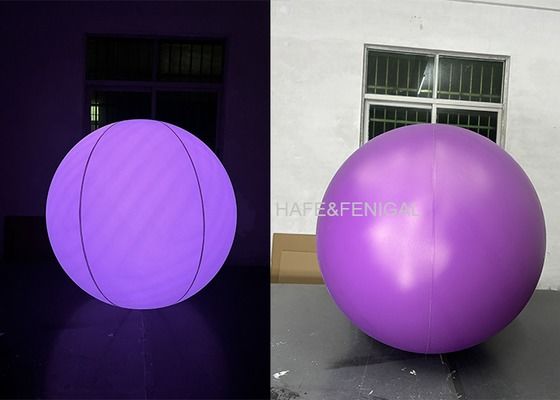 1m Purple Interactive LED Balloon Ultima esperienza di illuminazione per concerti