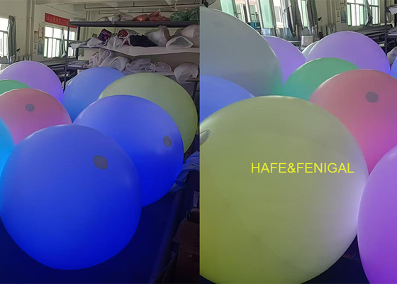 Luce a palloncino interattiva a LED RGB con cambio colore Tap-To-Change da 4 piedi: ideale per eventi e coinvolgimento della folla