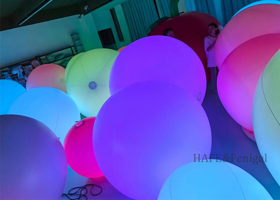 Luce a palloncino interattiva a LED RGB con cambio colore Tap-To-Change da 4 piedi: palline LED ideali per eventi