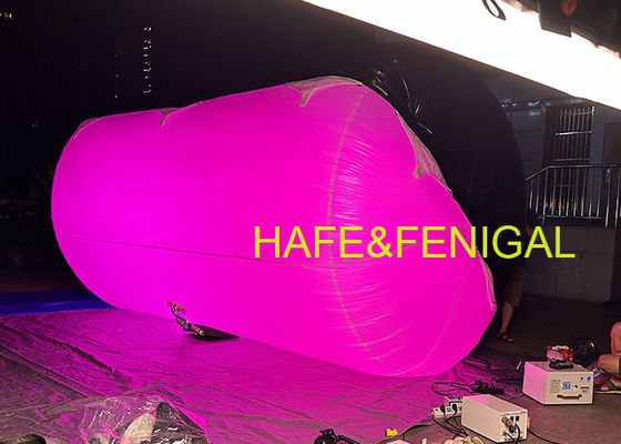 Pubblicità Commerciale Illuminazione Teatro Chiesa Inflatabile Tubolare LED 1.8kw Luce Film