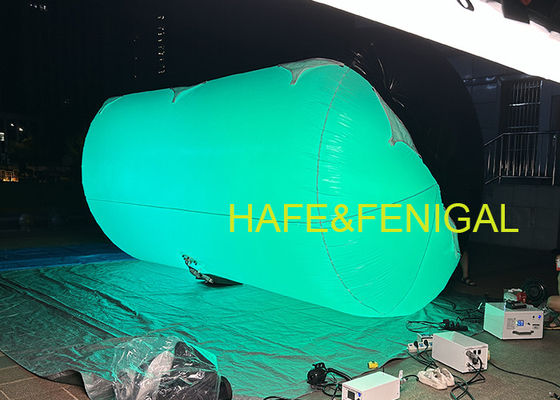 Luce cinematografica LED tubolare gonfiabile per elettricisti, fotografi, registi, direttori della fotografia