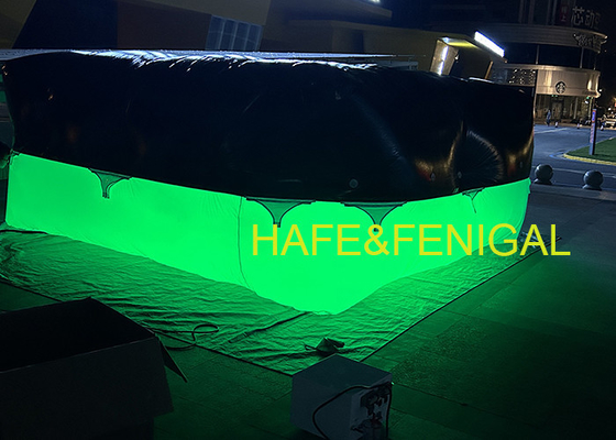 Luce cinematografica LED quadrata gonfiabile per registi, fotografi e tecnici dell'illuminazione, DOP personalizzabile