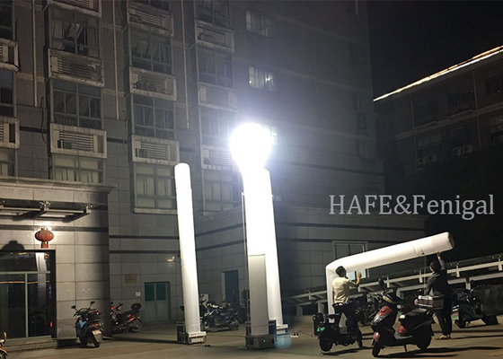 Alimentatore esterno opzionale 120V/50HZ HID 1000w Torre di illuminazione di emergenza gonfiabile a batteria