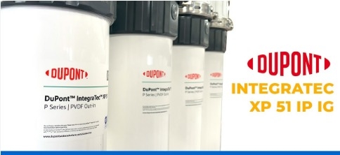 DuPontTM XP 51 IG PVDF UF Modulo     Alto tasso di recupero per il trattamento delle acque industriali