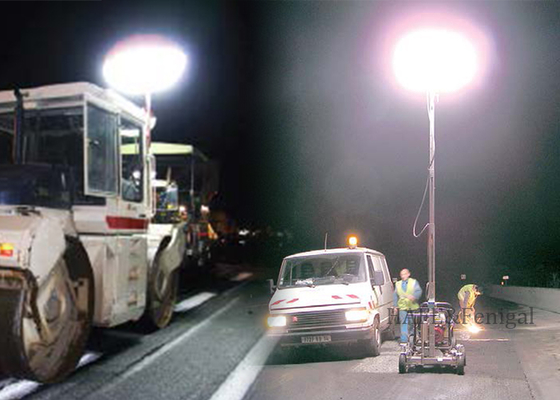 Luce a palloncino di sicurezza a LED da 640W per costruzioni notturne di soccorso in caso di incendio, supporta la personalizzazione