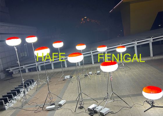 Torre Faro Gonfiabile a LED da 400W Luce Soffusa per Aree di Lavoro Facile da Installare