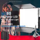 MAX80 si raddoppiano luci dello studio del pannello LED del TDC telaio metallico della plastica di ingegneria di 120 gradi