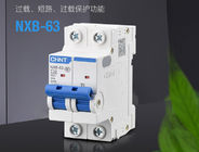 Interruttore miniatura 1~63A, 80~125A, 1P, 2P, 3P, 4P di Chint NXB per uso di protezione di circuito AC230/400V