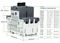 Commutatore manuale 3 Palo 0.1~32A 230/400V 440V Icu del dispositivo d'avviamento di ABB MS116 fino 50kA all'IEC 60947