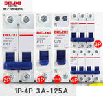 Interruttore industriale miniatura 1~63A 80~125A 1P 2P 3P 4P AC230/400V di Delixi HDBE