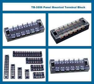 il blocchetto terminali 230V 400V 660V di 25A 12 Palo ha riparato il supporto del piatto della vite della barriera