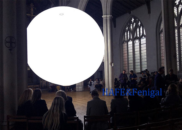 Dimensioni personalizzate LED 800W Luce a palloncino gonfiabile Event illuminazione Decorazione appesa